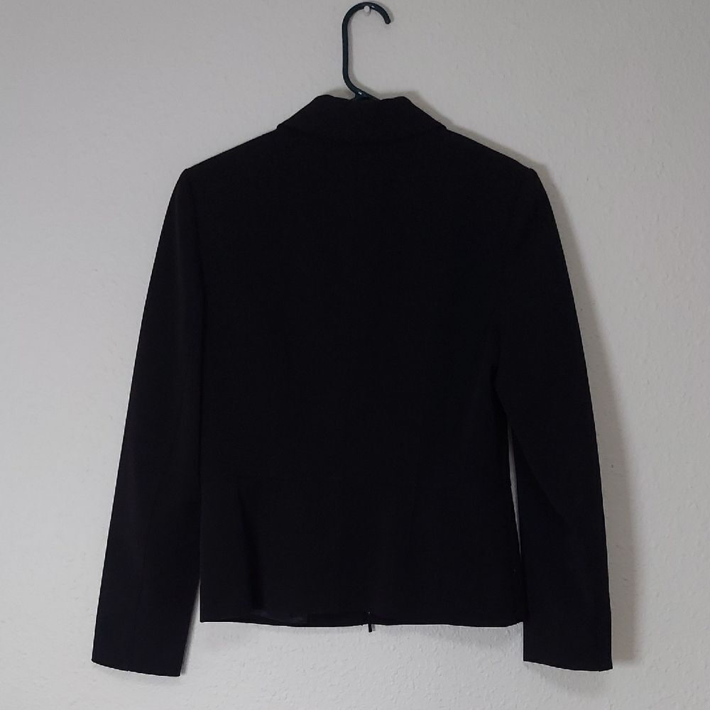 Caslon Black Structured Blazer Minimalist Design - Picture 3 of 6